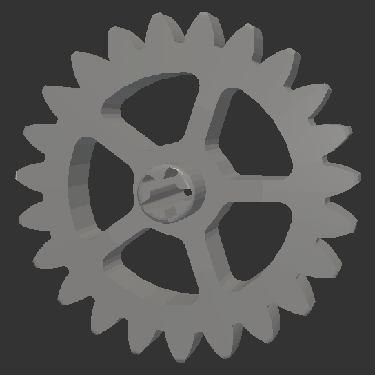 screenshot of a gear